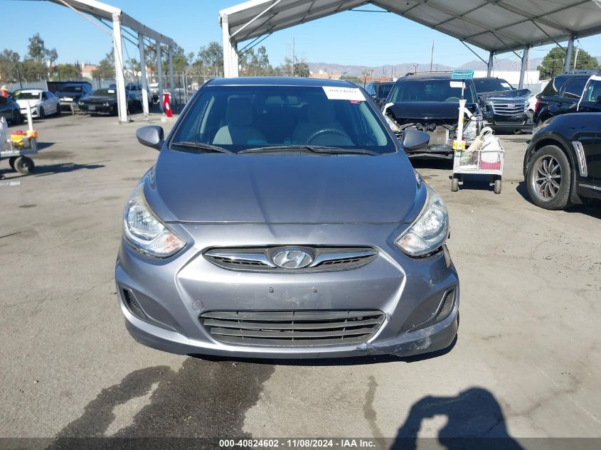 2013 Hyundai Accent Gls VIN: KMHCT4AE4DU558563 Lot: 40824602