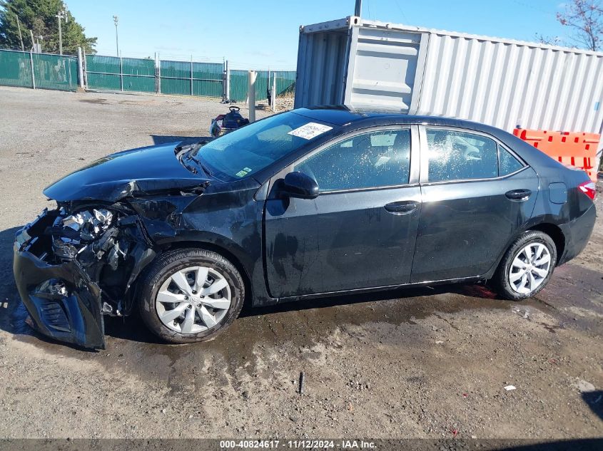 2016 Toyota Corolla Le VIN: 2T1BURHE3GC644092 Lot: 40824617