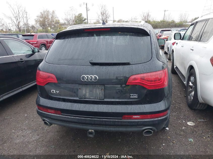 2014 Audi Q7 3.0 Tdi Premium VIN: WA1LMAFE3ED000952 Lot: 40824622