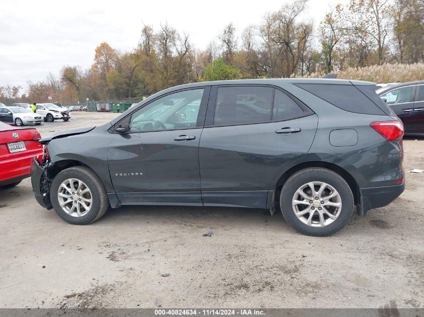 2019 Chevrolet Equinox Ls VIN: 3GNAXSEVXKS613133 Lot: 40824634