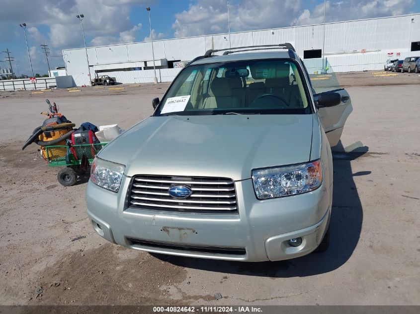 2006 Subaru Forester 2.5X VIN: JF1SG63696H739634 Lot: 40824642