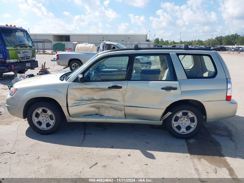 2006 Subaru Forester 2.5X VIN: JF1SG63696H739634 Lot: 40824642