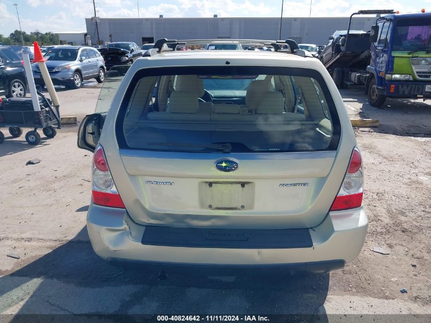 2006 Subaru Forester 2.5X VIN: JF1SG63696H739634 Lot: 40824642