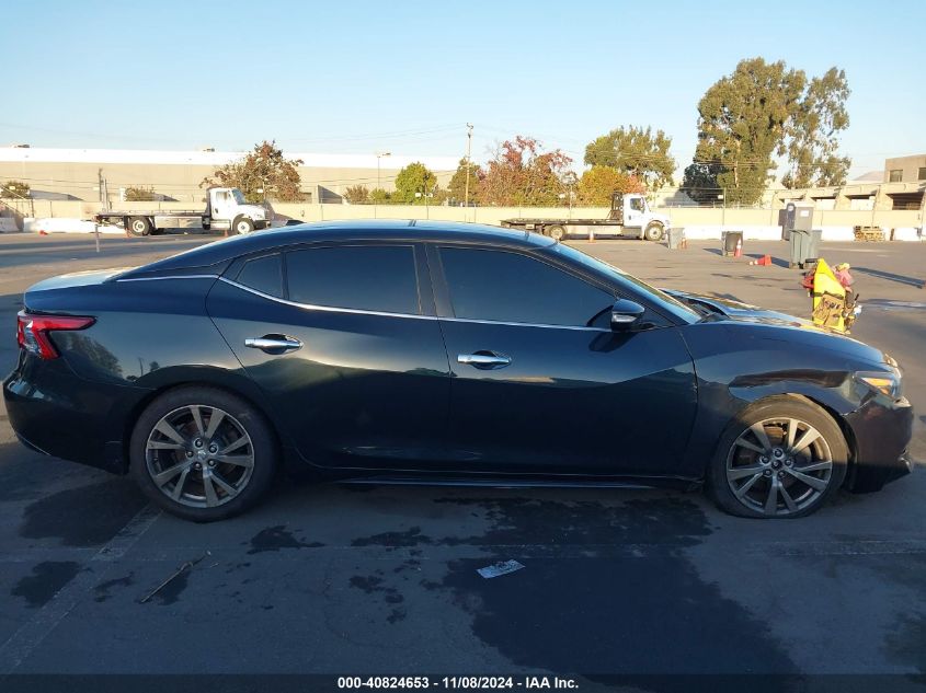 2016 Nissan Maxima 3.5 Platinum/3.5 S/3.5 Sl/3.5 Sr/3.5 Sv VIN: 1N4AA6AP2GC396639 Lot: 40824653