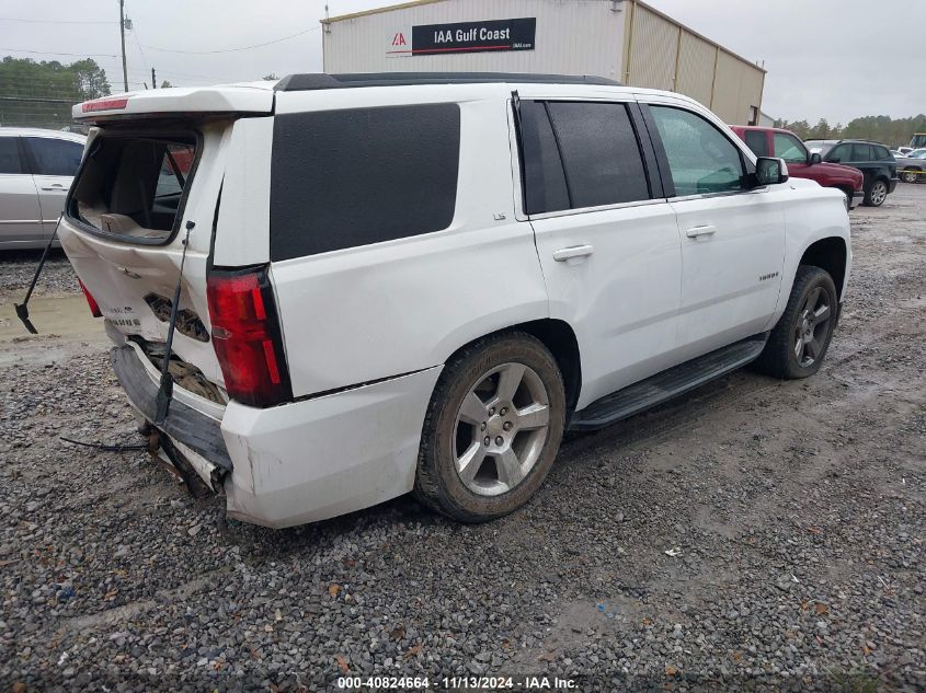 VIN 1GNSCAKC3GR370823 2016 CHEVROLET TAHOE no.4