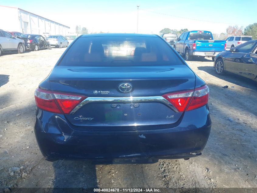 2015 Toyota Camry Le VIN: 4T4BF1FK2FR499232 Lot: 40824678