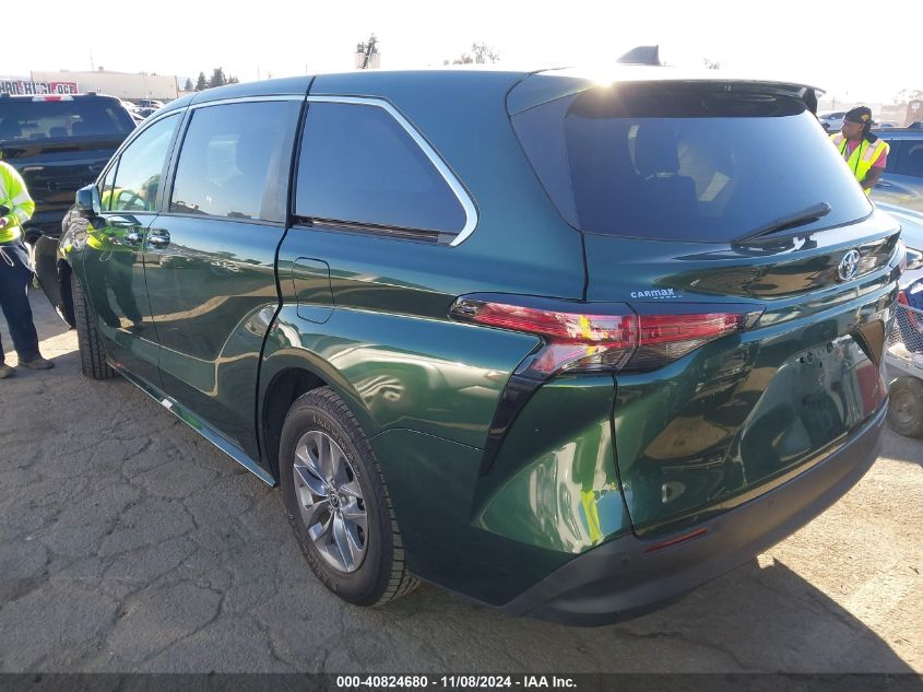 VIN 5TDYRKEC8NS099453 2022 TOYOTA SIENNA no.3