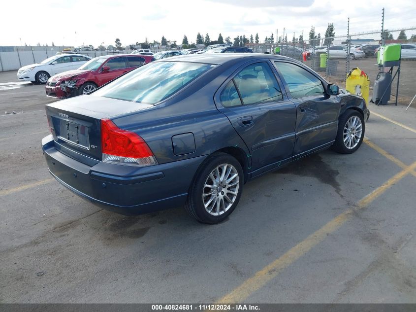 2007 Volvo S60 2.5T VIN: YV1RS592472635072 Lot: 40824681