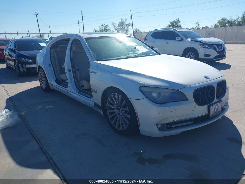 2012 BMW 750Li VIN: WBAKB8C51CC965166 Lot: 40824685