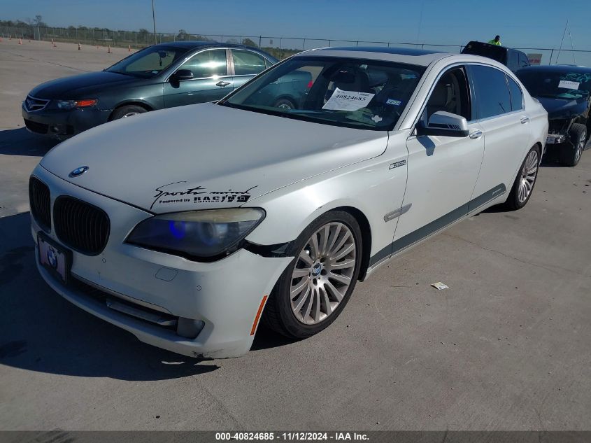 2012 BMW 750Li VIN: WBAKB8C51CC965166 Lot: 40824685