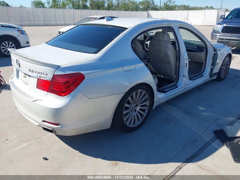 2012 BMW 750Li VIN: WBAKB8C51CC965166 Lot: 40824685