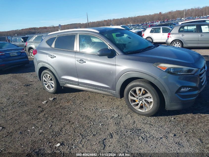 2016 Hyundai Tucson Limited/Sport And Eco/Se VIN: KM8J33A41GU119818 Lot: 40824692