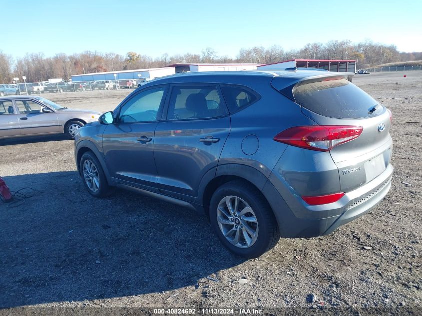 2016 Hyundai Tucson Limited/Sport And Eco/Se VIN: KM8J33A41GU119818 Lot: 40824692