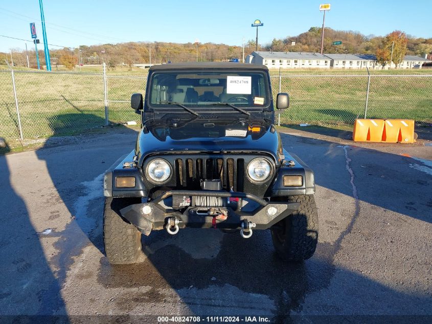 2006 Jeep Wrangler Se VIN: 1J4FA29S06P786822 Lot: 40824708