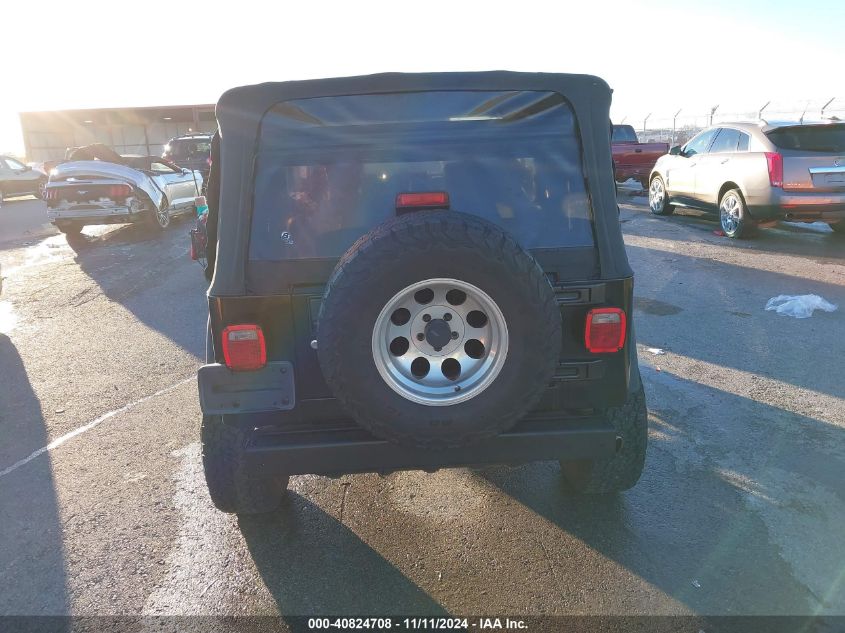 2006 Jeep Wrangler Se VIN: 1J4FA29S06P786822 Lot: 40824708