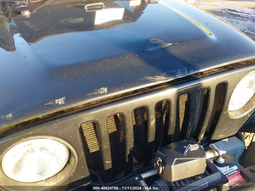 2006 Jeep Wrangler Se VIN: 1J4FA29S06P786822 Lot: 40824708