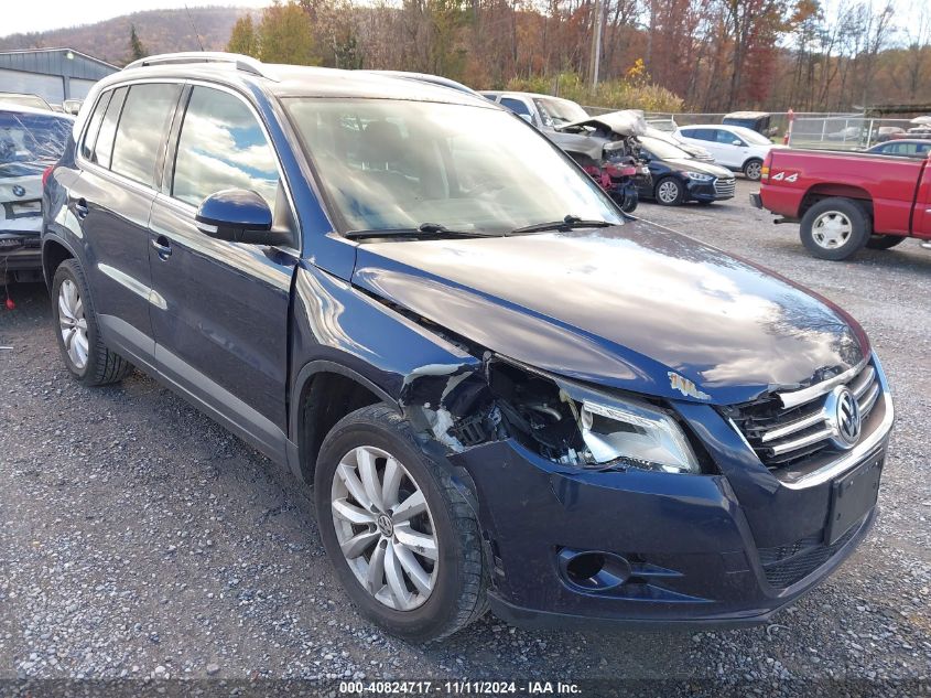 2011 Volkswagen Tiguan Se VIN: WVGBV7AX5BW540955 Lot: 40824717