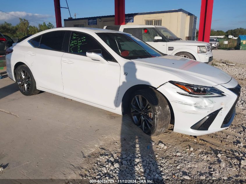 2019 Lexus Es 350 F Sport VIN: 58ABZ1B11KU033499 Lot: 40824729