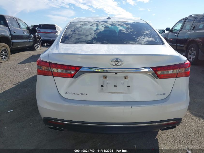 2016 Toyota Avalon Xle VIN: 4T1BK1EB1GU202220 Lot: 40824740