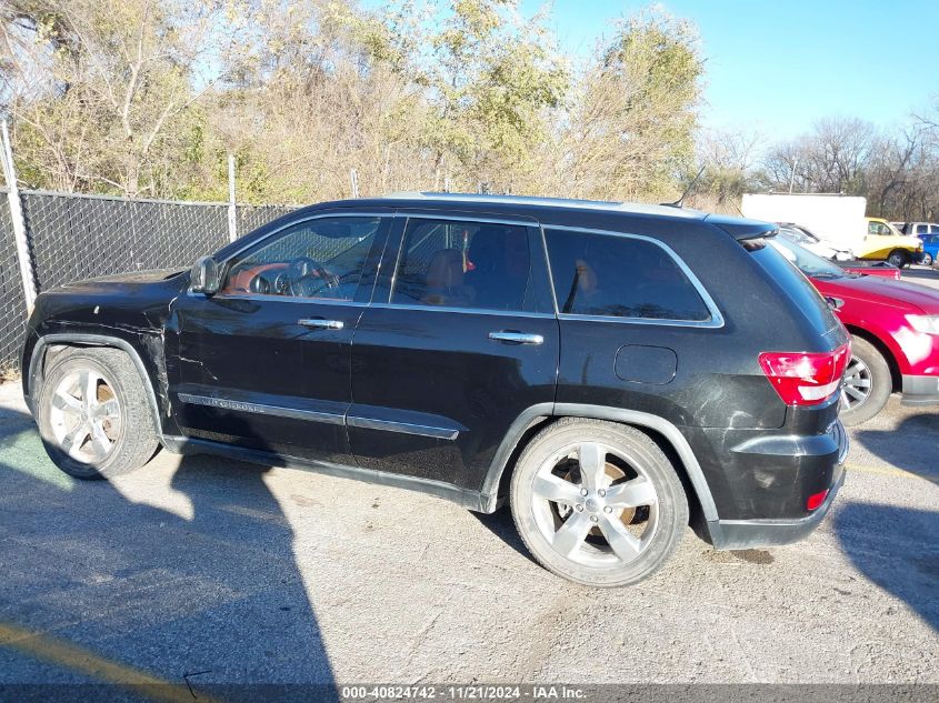 2011 Jeep Grand Cherokee Overland VIN: 1J4RR6GG1BC679291 Lot: 40824742