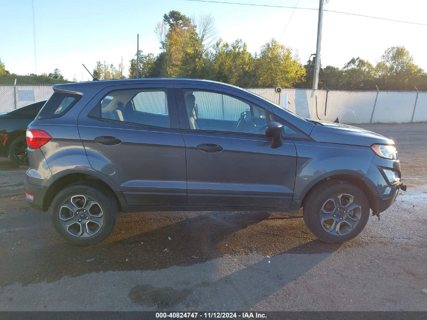 2019 Ford Ecosport S VIN: MAJ3S2FE1KC274613 Lot: 40824747