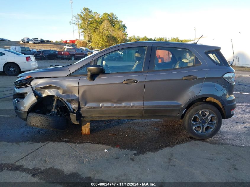 2019 Ford Ecosport S VIN: MAJ3S2FE1KC274613 Lot: 40824747