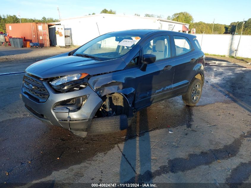 VIN MAJ3S2FE1KC274613 2019 Ford Ecosport, S no.2