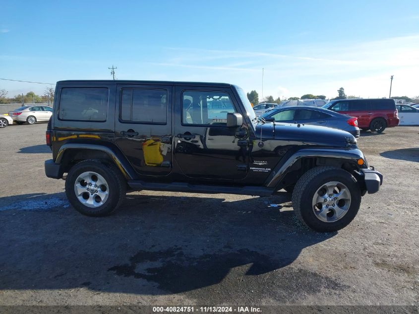 2013 Jeep Wrangler Unlimited Sahara VIN: 1C4HJWEG3DL611699 Lot: 40824751