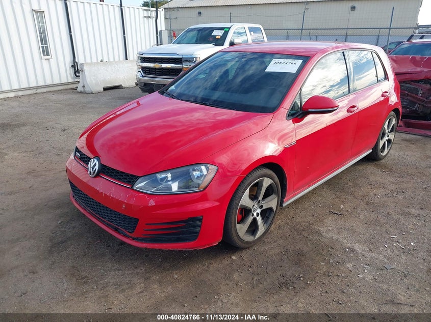 2015 VOLKSWAGEN GOLF GTI VIN: 3VW4T7AU0FM008444