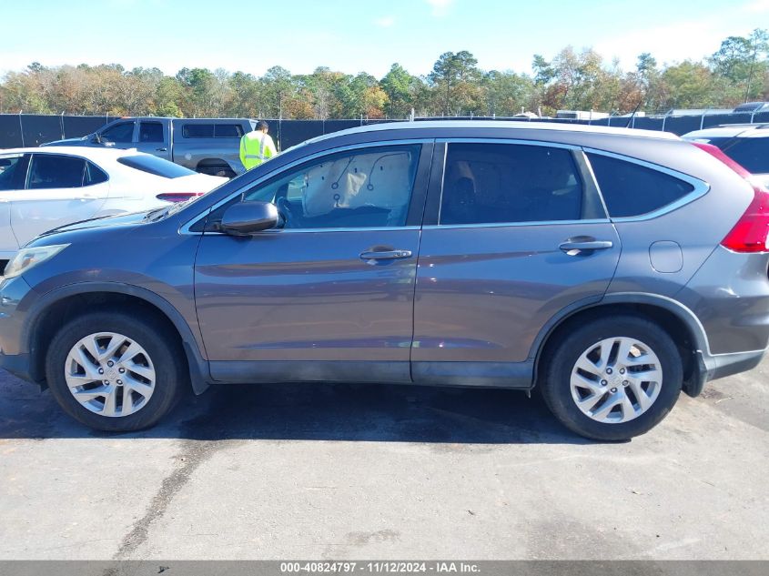 2015 Honda Cr-V Ex-L VIN: 2HKRM3H78FH521672 Lot: 40824797