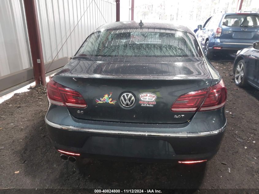 2013 Volkswagen Cc 2.0T Sport VIN: WVWBP7AN1DE509322 Lot: 40824800