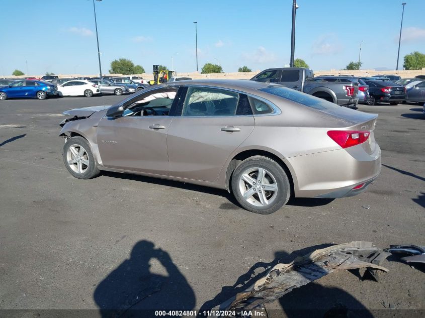 2022 Chevrolet Malibu Fwd Ls VIN: 1G1ZB5ST5NF208023 Lot: 40824801