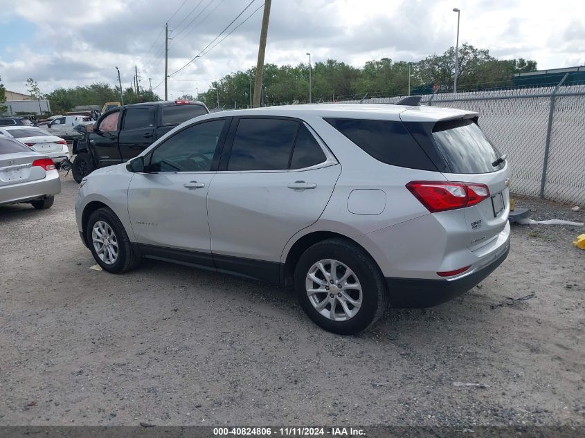 2020 Chevrolet Equinox Fwd Lt 1.5L Turbo VIN: 3GNAXKEV4LS693336 Lot: 40824806