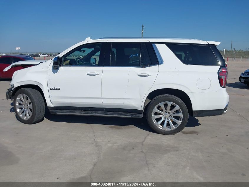 2021 Chevrolet Tahoe 2Wd Premier VIN: 1GNSCSKD5MR351166 Lot: 40824817