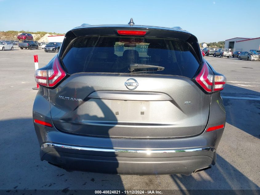 2016 Nissan Murano Sl VIN: 5N1AZ2MG2GN144977 Lot: 40824821