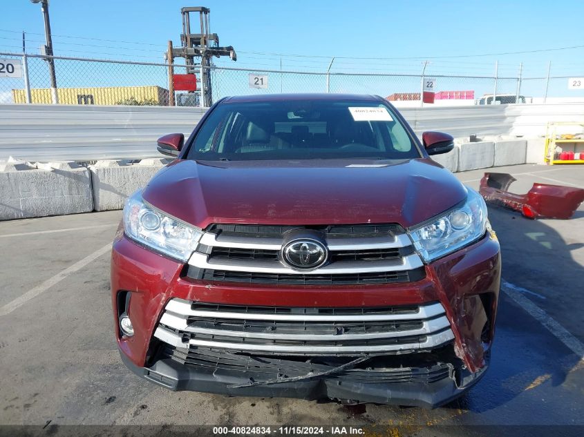 2018 Toyota Highlander Le Plus VIN: 5TDBZRFH6JS804799 Lot: 40824834