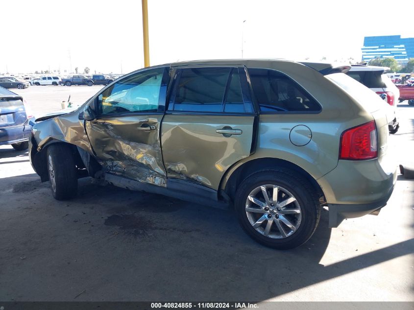 2013 Ford Edge Sel VIN: 2FMDK3JCXDBB90797 Lot: 40824855