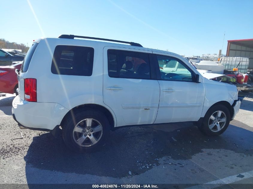 2010 Honda Pilot Ex-L VIN: 5FNYF4H51AB028871 Lot: 40824876