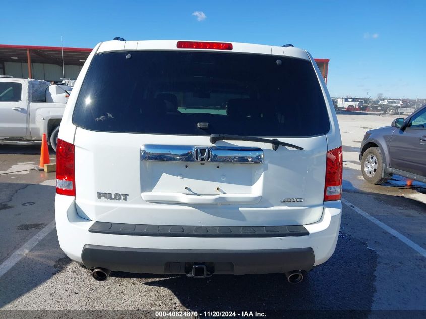 2010 Honda Pilot Ex-L VIN: 5FNYF4H51AB028871 Lot: 40824876