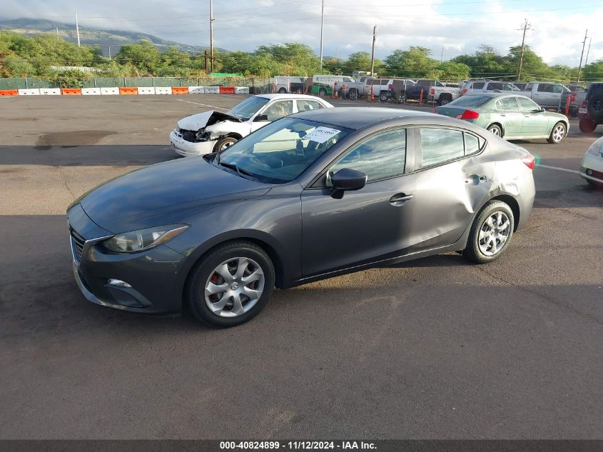 2016 Mazda Mazda3 I Sport VIN: JM1BM1T77G1320724 Lot: 40824899