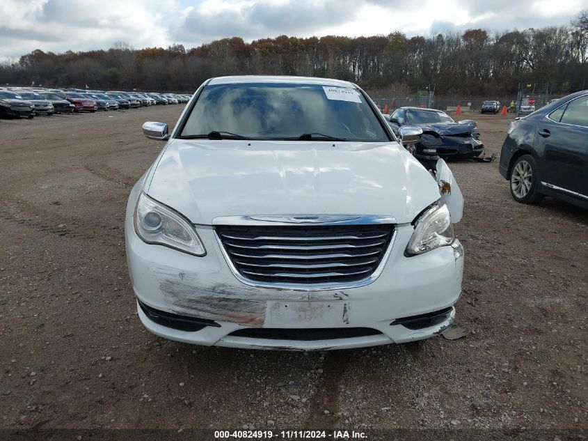 2013 Chrysler 200 Limited VIN: 1C3CCBCG1DN611953 Lot: 40824919