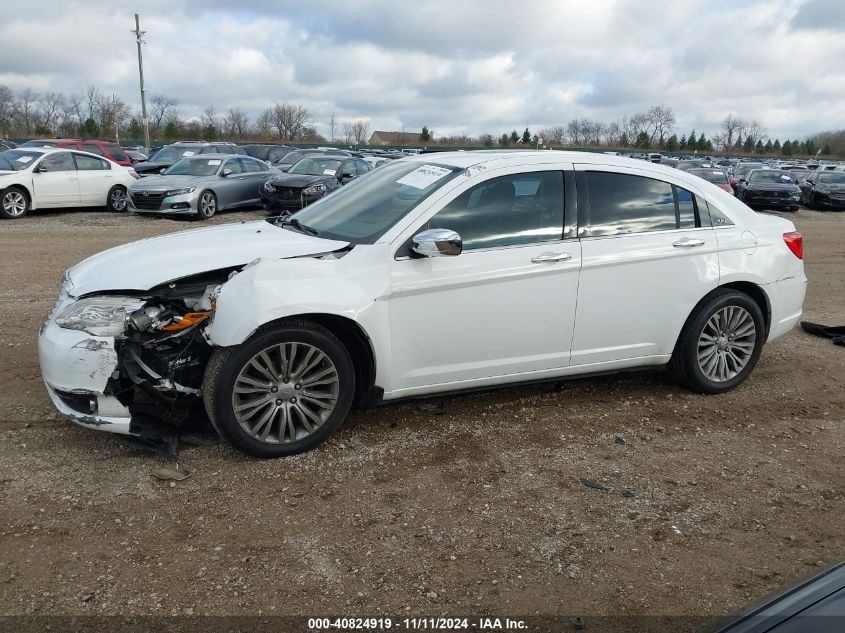 2013 Chrysler 200 Limited VIN: 1C3CCBCG1DN611953 Lot: 40824919