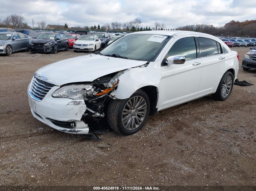 2013 Chrysler 200 Limited VIN: 1C3CCBCG1DN611953 Lot: 40824919