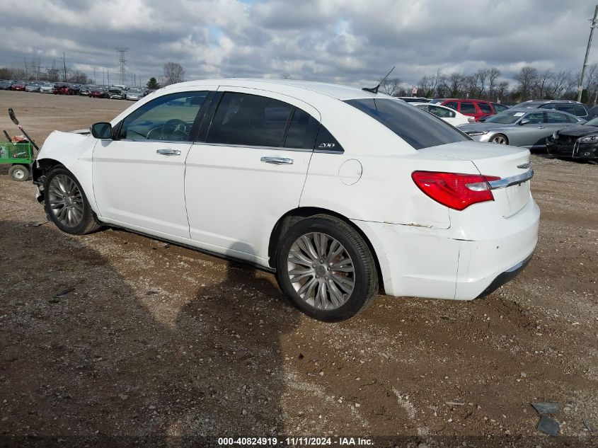 2013 Chrysler 200 Limited VIN: 1C3CCBCG1DN611953 Lot: 40824919