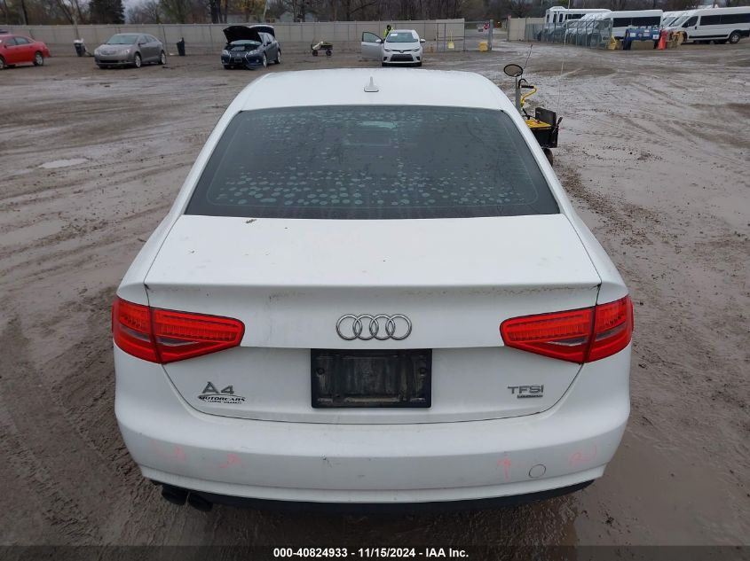 2014 Audi A4 VIN: WAUBFCFL8EN009868 Lot: 40824933