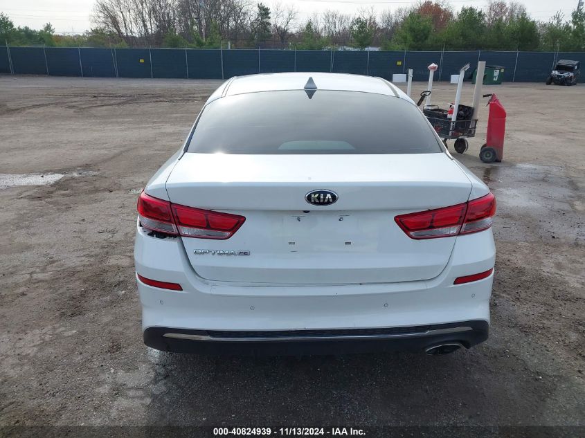 2019 Kia Optima Lx VIN: 5XXGT4L39KG323743 Lot: 40824939