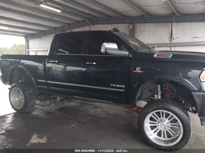 2019 Ram 2500 Limited 4X4 6'4 Box VIN: 3C6UR5SL3KG540220 Lot: 40824960