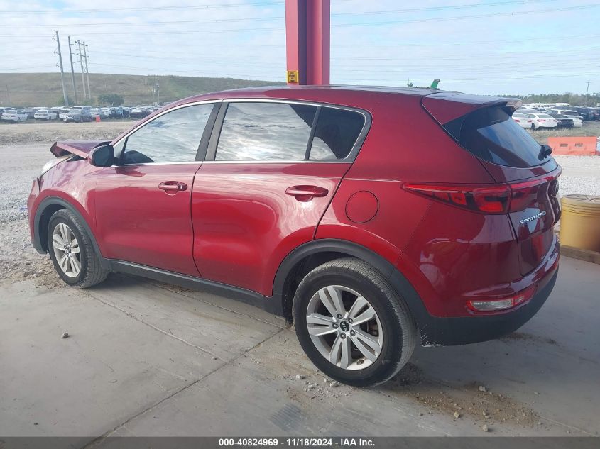 2017 Kia Sportage Lx VIN: KNDPM3AC4H7177134 Lot: 40824969