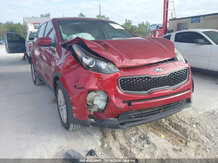 2017 Kia Sportage Lx VIN: KNDPM3AC4H7177134 Lot: 40824969