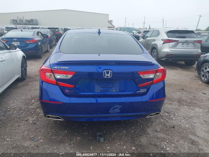 2019 Honda Accord Sport 2.0T VIN: 1HGCV2F34KA023260 Lot: 40824977